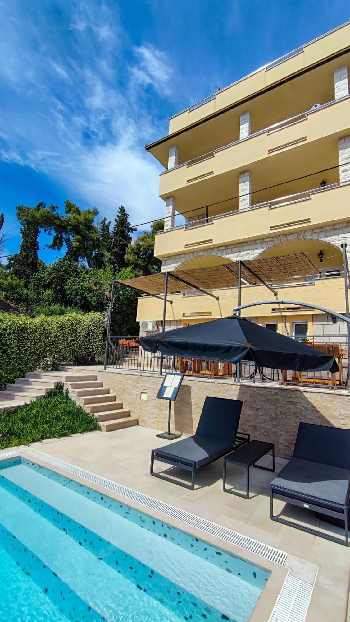 Villa Penava, Private Beach, Pool And 7Min To Трогир Екстериор снимка