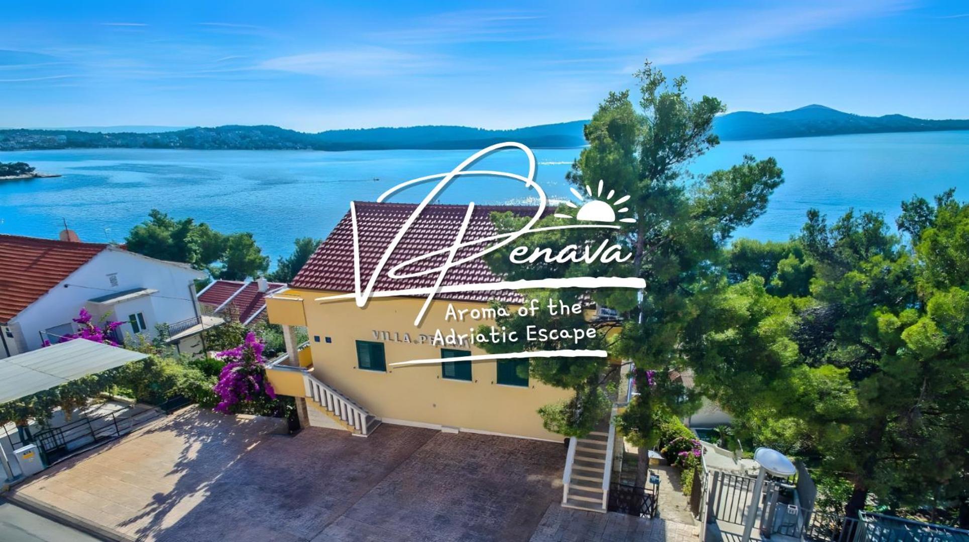 Villa Penava, Private Beach, Pool And 7Min To Трогир Екстериор снимка